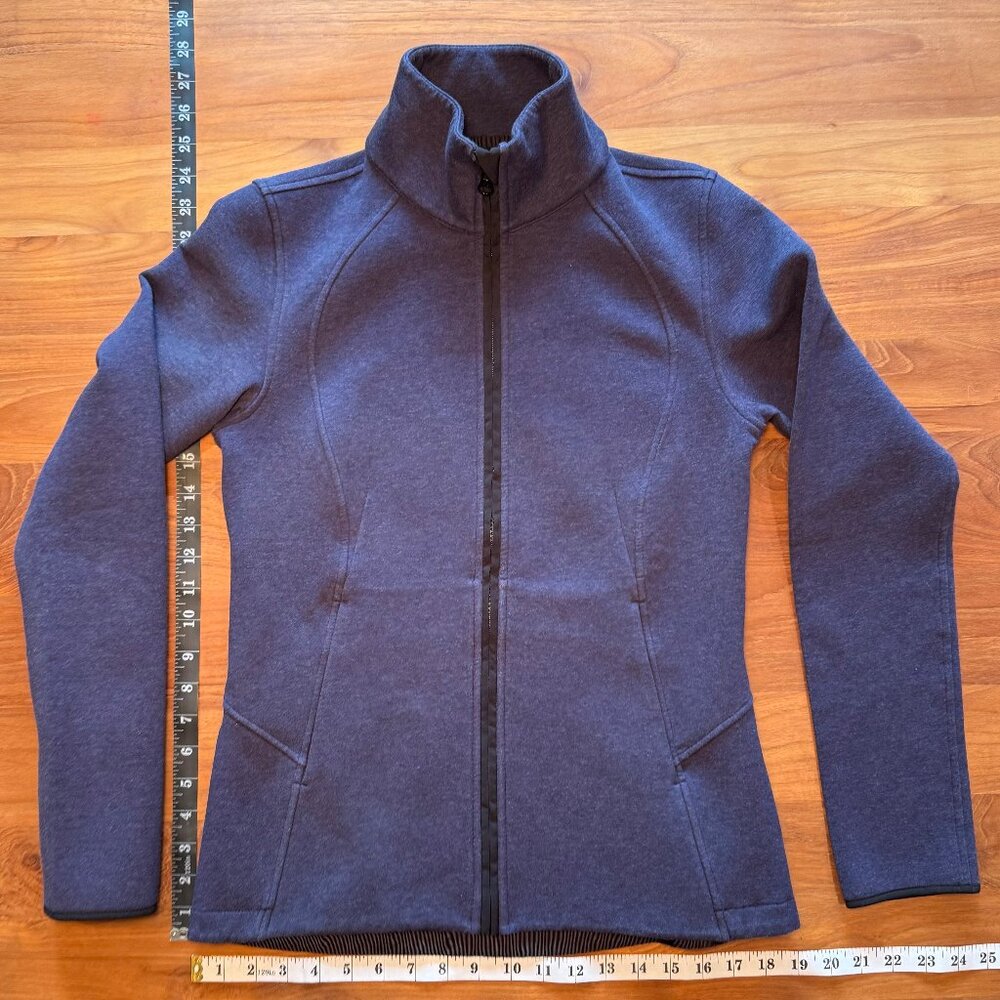 Lululemon Insculpt Jacket Heathered Deep Indigo/Deep Indigo